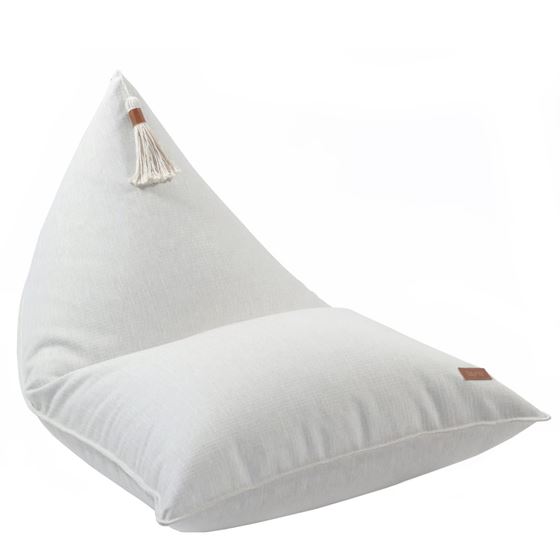 Bilde av Fayne Beanbag, Stor, Ecru - med Tassel