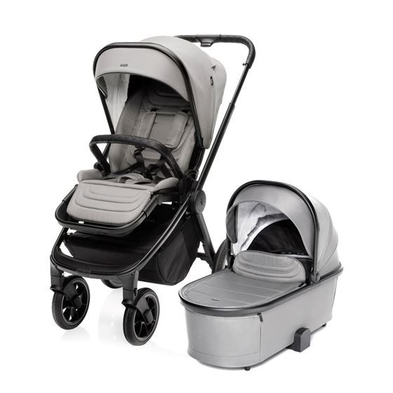 Bilde av Zopa Barnevogn, Move Cross 3 Duovogn inkl Carrycot XL, Metal Grey