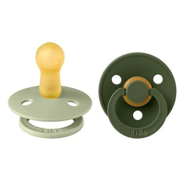 Bilde av Bibs Smokker, 2stk Colour, Sage / Hunter Green, Latex - Size 2