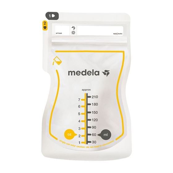 Bilde av Medela Easy Pour Oppbevaringspose til morsmelk, 25stk