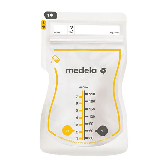 Bilde av Medela Easy Pour Oppbevaringspose til morsmelk, 50stk