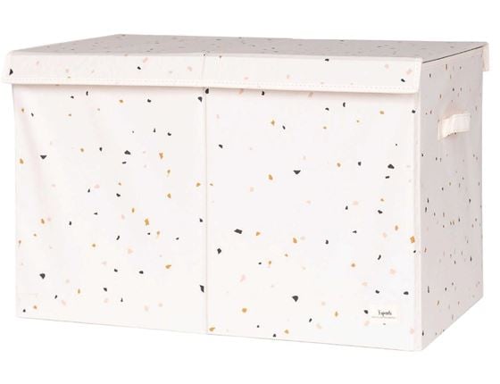 Bilde av 3 Sprouts Lekekiste, Terrazzo/Cream