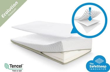 Bilde av Aerosleep Ecolution Pack: Madrass + 3D Madrassbeskyttelse 70x140cm